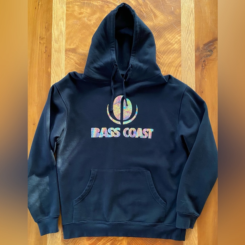 Black and Silver Basscoast Hoodie